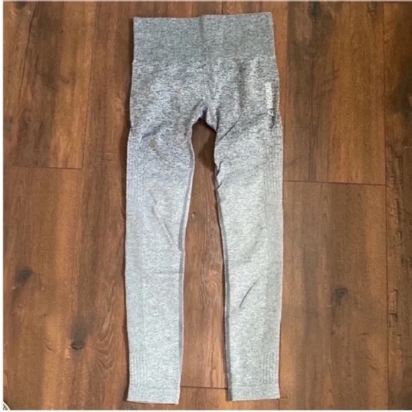 Gymshark Leggings Gray Seamless Leggings size XS - Picture 3 of 9